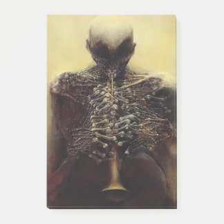 Notas Post-it® Sin título (La flautista) de Zdzislaw Beksinski