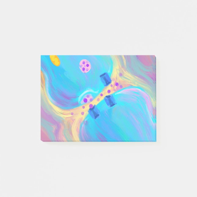 Notas Post-it® Sinapsis Pastel (Anverso)