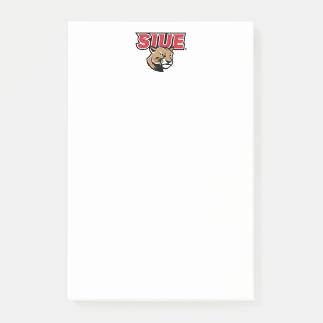 Notas Post-it® SIUE Cougars (Anverso)