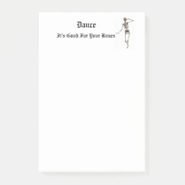 Notas Post-it® Skeleton Dance