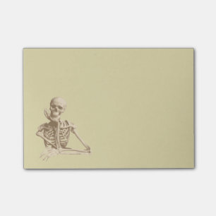 Notas Post-it® Skeleton feliz