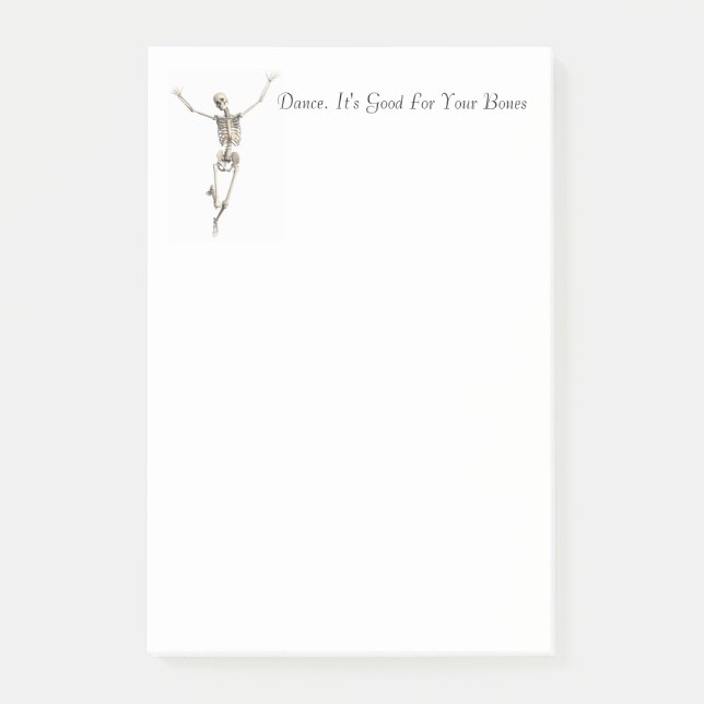 Notas Post-it® Skeleton Post It Notes (Anverso)