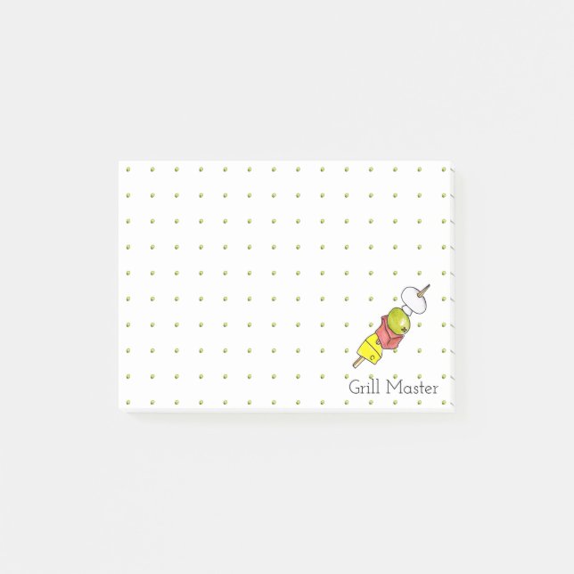 Notas Post-it® Skewer (Anverso)