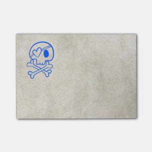 Notas Post-it® Skull y Crossbone