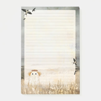 Notas Post-it® Skydancers - Escribir cartas con fantasmas lindos