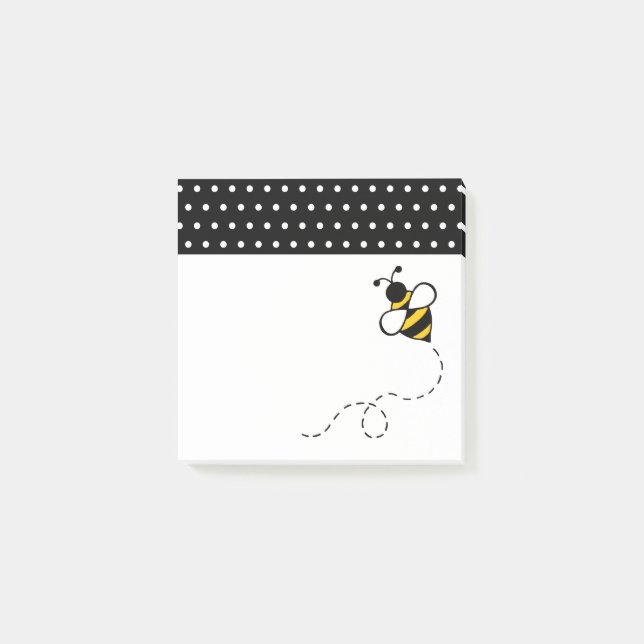 Notas Post-it® Small Honey Bee Post It Notes Gift (Anverso)