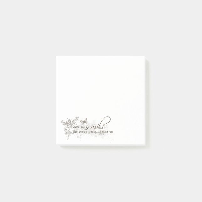 Notas Post-it® Smile Post-it Notes (Anverso)