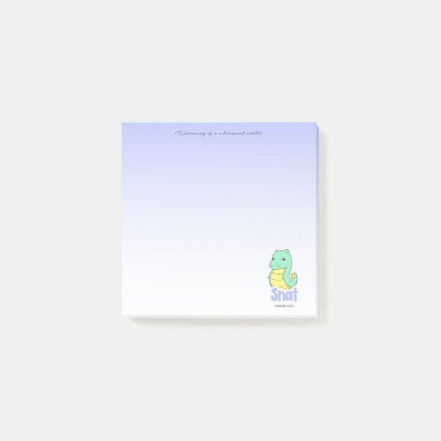 Notas Post-it® Snat (Snake + Cat) (Anverso)