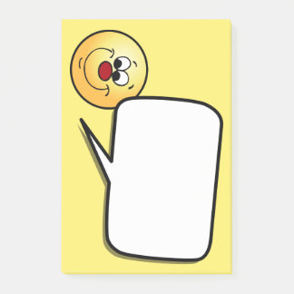 Notas Post-it® Sneaky Face Grumpey
