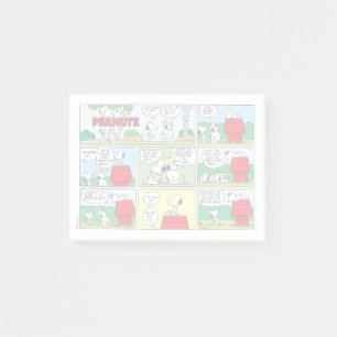 Notas Post-it® Snoopy y sus hermanos Andy & Olaf