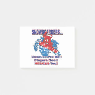 Notas Post-it® Snowboarders-Porque-Pro-Ball-Jugadores-Necesitan-H