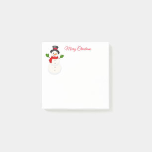 Notas Post-it® Snowman Post escribe