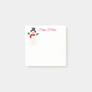 Notas Post-it® Snowman Post escribe