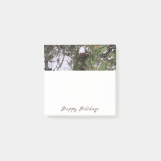 Notas Post-it® Snowy Pine Cone Post-It® Notes