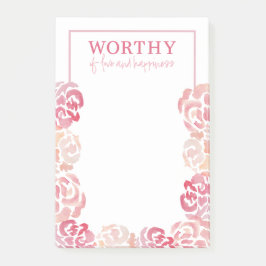 Notas Post-It® sobre el empoderamiento de las muje