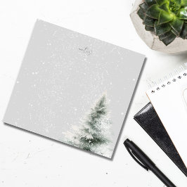 Notas post-it sobre la temática del invierno gris
