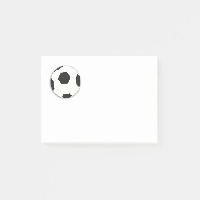 Notas Post-it® Soccer FootBall Sport (Anverso)