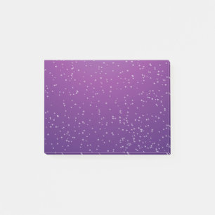 Notas Post-it® Soda de uva con pequeñas burbujas fondo arte