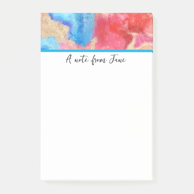 Notas Post-it® SOFT AS STONE Art (Anverso)