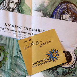 Notas Post-it® Sol y Luna