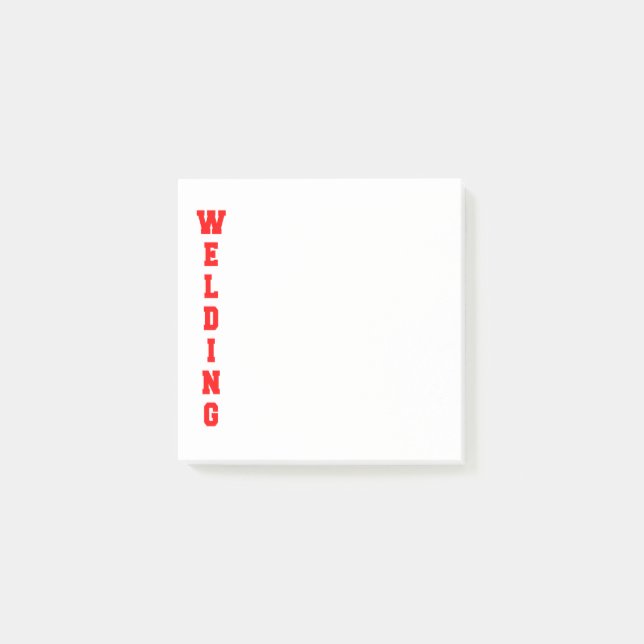 Notas Post-it® Soldadura (Anverso)