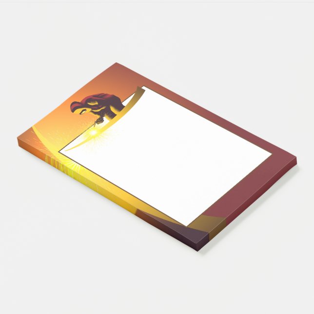 Notas Post-it® Soldadura (En perspectiva)