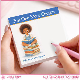 Notas Post-it® Solo un capítulo más Profesor personalizado