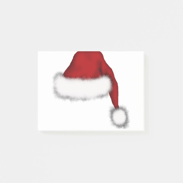 Notas Post-it® sombrero santa (Anverso)