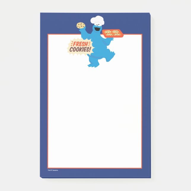 Notas Post-it® ¡Somos Amantes de la Comida | ¡Galletas Frescas! (Anverso)