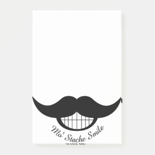 Notas Post-it® Sonrisa de bigote
