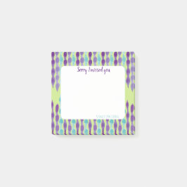 Notas Post-it® Sorry I missed you customize texts JW.org