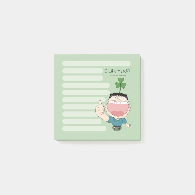 Notas Post-it® sosoHoney(44) Clover (Anverso)