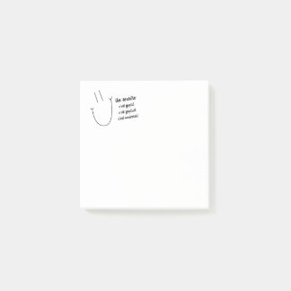 Notas Post-it® Sourire de la O.N.U