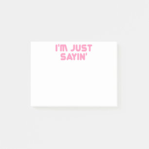 Notas Post-it® Soy apenas sayin