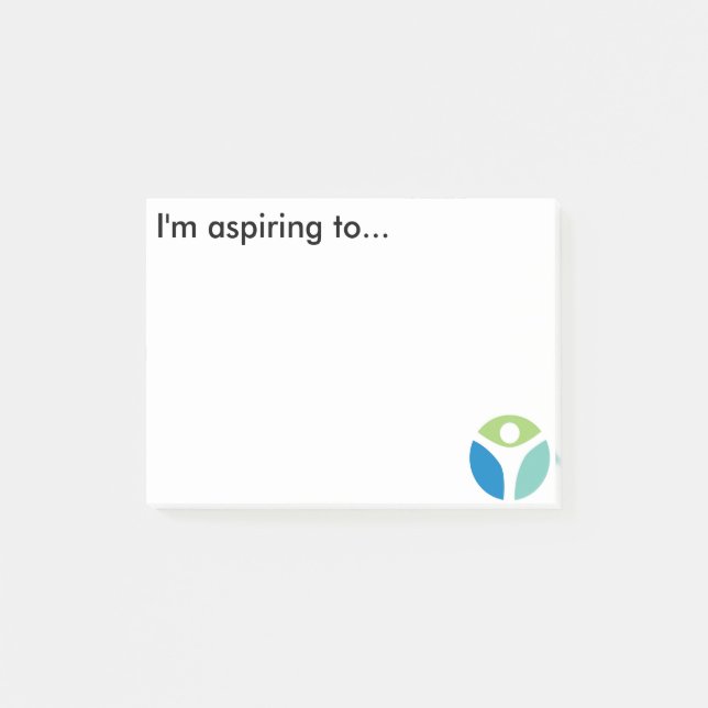 Notas Post-it® Soy… paquete pegajoso de aspiración de los (Anverso)