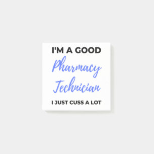 Notas Post-it® Soy una buena técnica de farmacia, solo que digo m