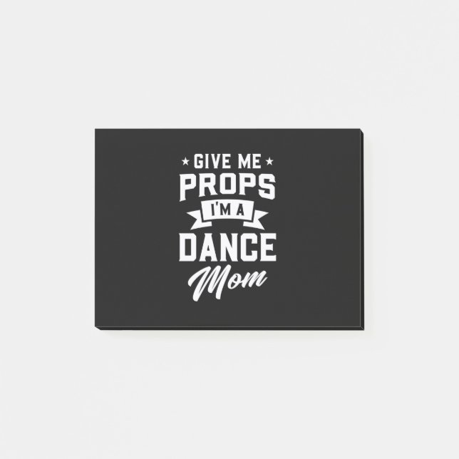 Notas Post-it® Soy Una Madre De Baile (Anverso)