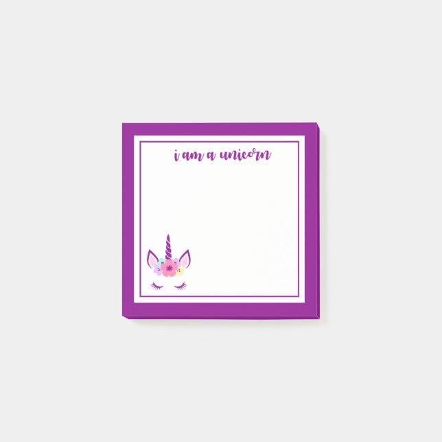 Notas Post-it® Soy Unicornio (Anverso)