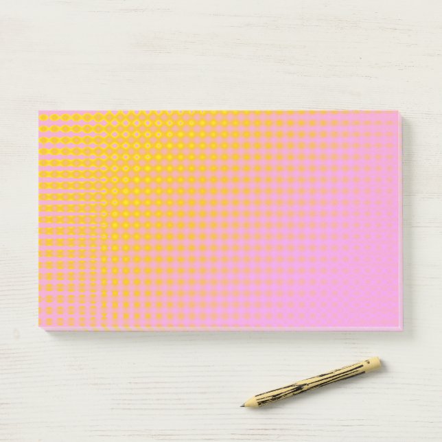 Notas Post-it® Sparkle yellow and pink post-it notes (En escritorio)