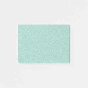 Notas Post-it® Sparkling Green Purpurina Textura