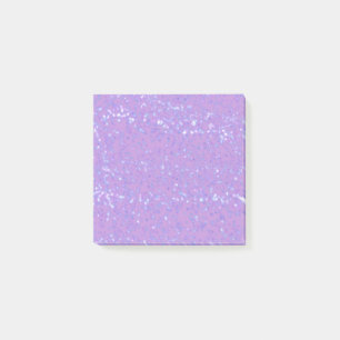 Notas Post-it® Sparkly Purple