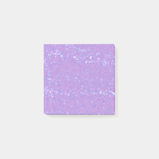 Notas Post-it® Sparkly Purple