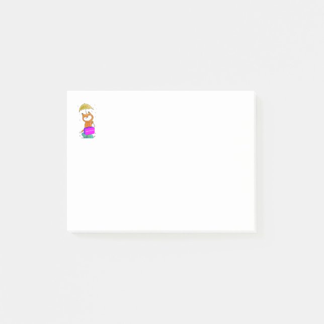 Notas Post-it® spay n neuter cat post-it notes (Anverso)