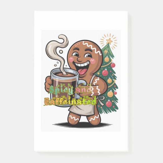 Notas Post-it® Spicy and Caffeinated (Anverso)