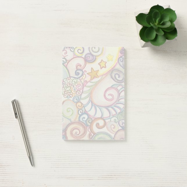Notas Post-it® spiral drawing  (Oficina)