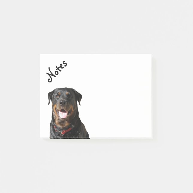 Notas Post-it® Spirit Beautiful Rottweiler (Anverso)