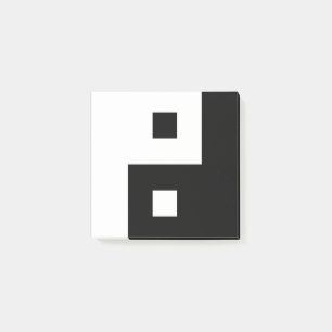 Notas Post-it® Square Yin Yang