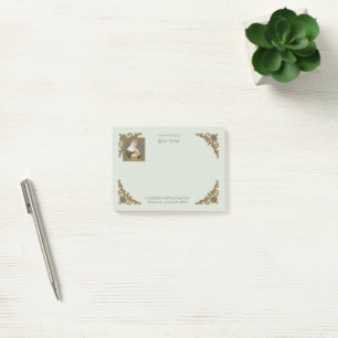 Notas Post-it® St. Catherine de Siena (BK 19) (estilo 2) 4"x3"
