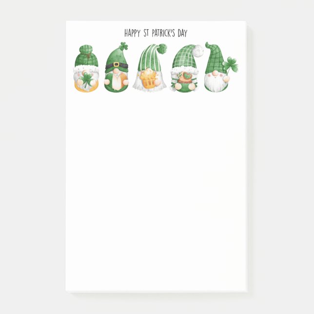 Notas Post-it® St. Patrick's Day Post-it Notes (Anverso)