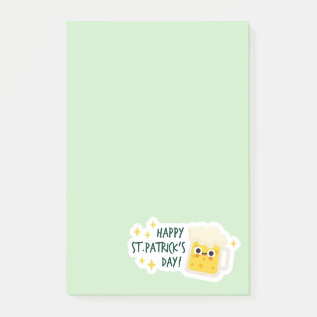 Notas Post-it® St. Patrick's Day Post-it Notes (Anverso)